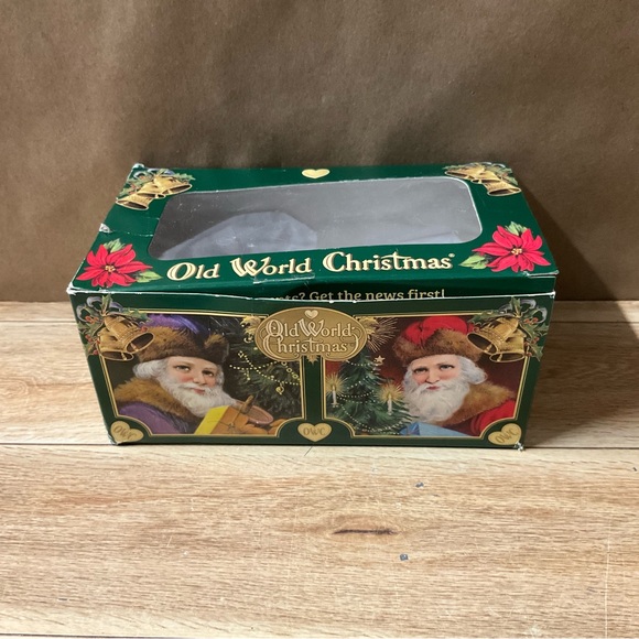 New Old World Christmas Tackle Box Tree Ornament Glass Hanging Fisherman Fishing - Picture 11 of 11